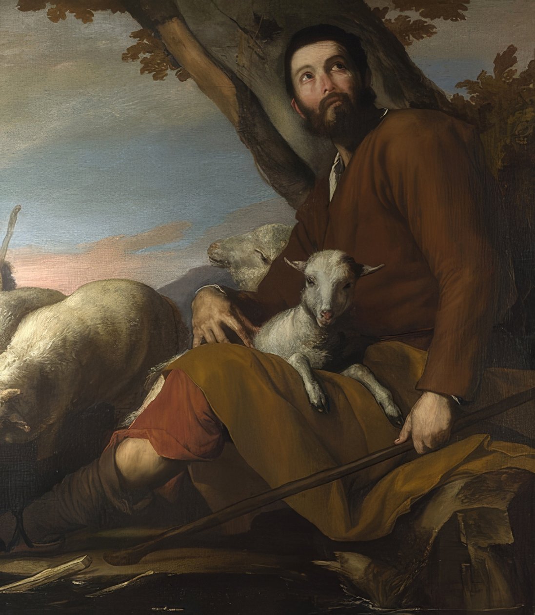 Jaakob ja Laabanin lauma. Luultavasti 1638 tekijältä Jusepe de Ribera
