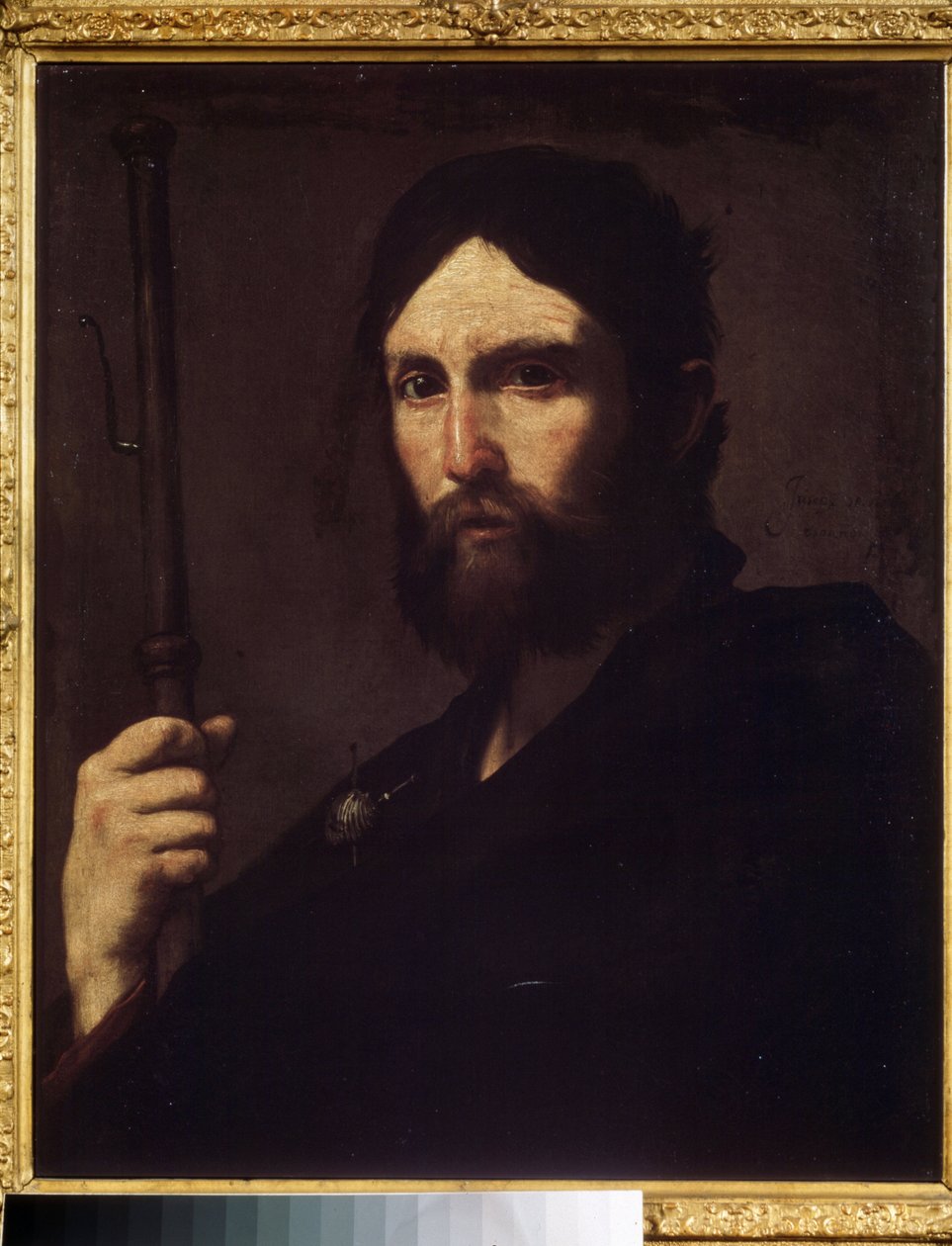 ""Apostoli Pyhä Jaakob Suuri" (Apostoli Pyhä Jaakob Suuri) Jose de Ribera dit il Spagnoletton maalaus ""espanjalainen"" (1591-1652) 1630-1635 Pushkin-museo, Moskova tekijältä Jusepe de Ribera
