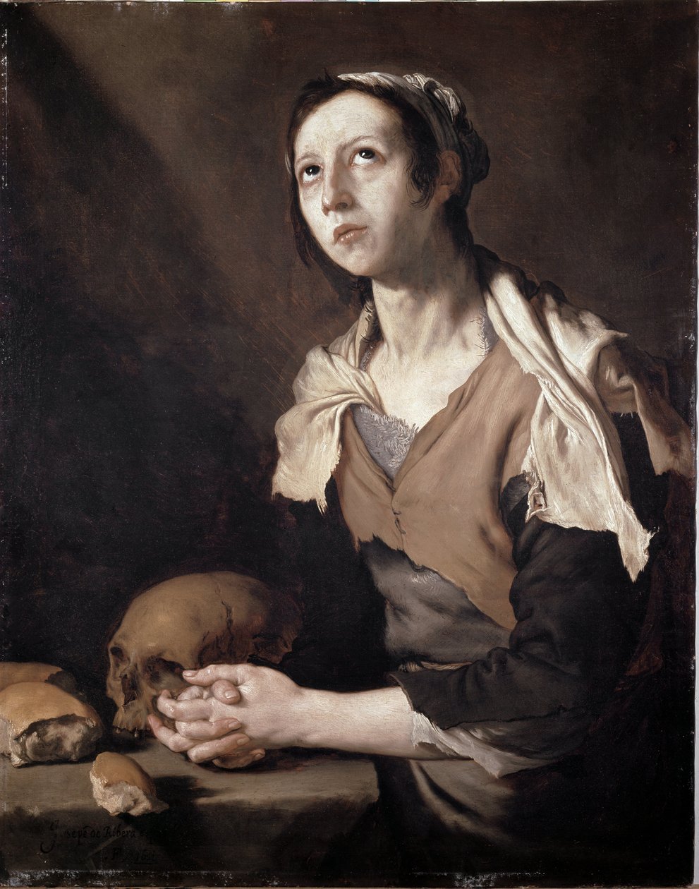 Maria Egyptiläinen - Maria Egyptiläinen (öljy kankaalle tekijältä Jusepe de Ribera