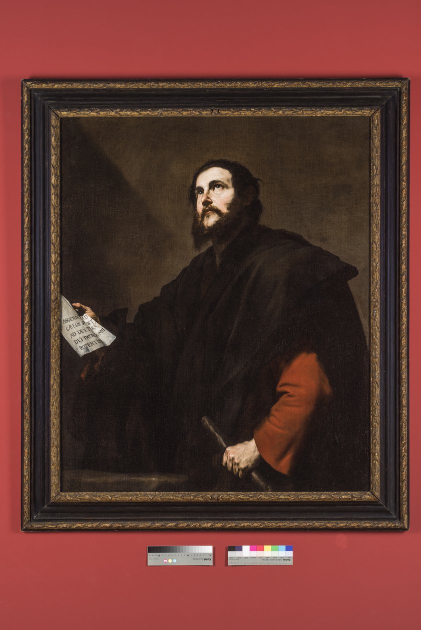 Saint Bartholomew, n. 1632 (öljy kankaalle) tekijältä Jusepe de Ribera
