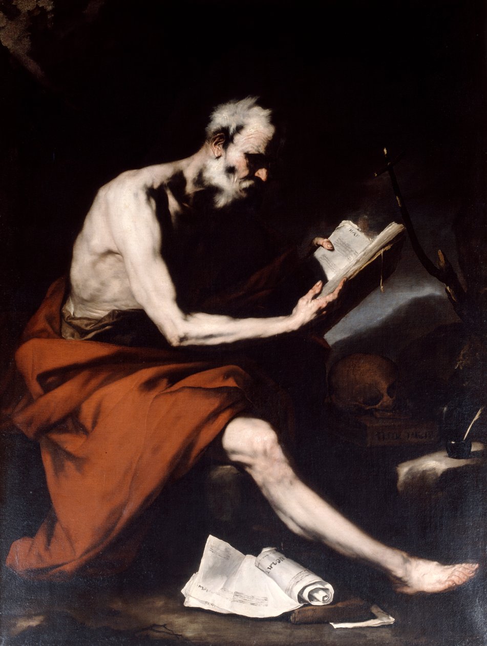 Pyhä Hieronymus, 1600-luku tekijältä Jusepe de Ribera