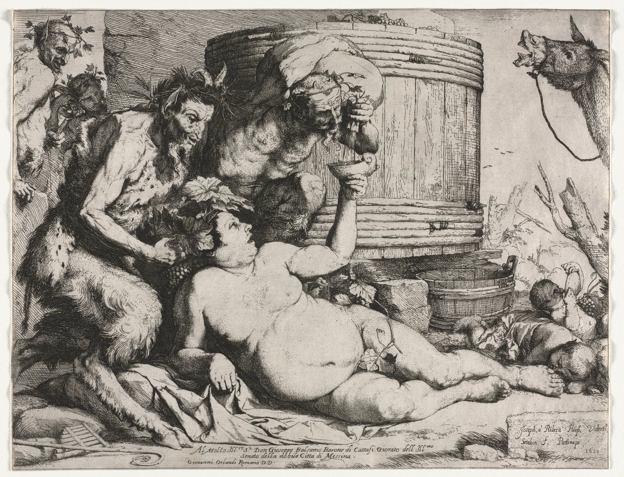Silenus tekijältä Jusepe de Ribera
