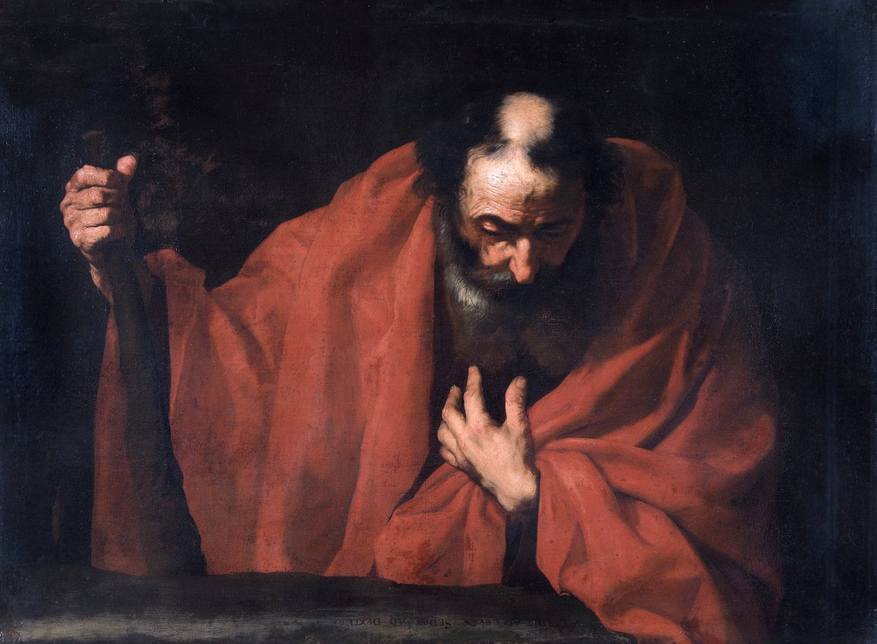 "Pyhä Jaakob Suuri", 1600-luku tekijältä Jusepe de Ribera