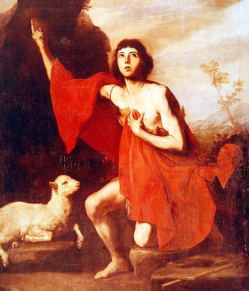 Pyhä Johannes Kastaja tekijältä Jusepe de Ribera