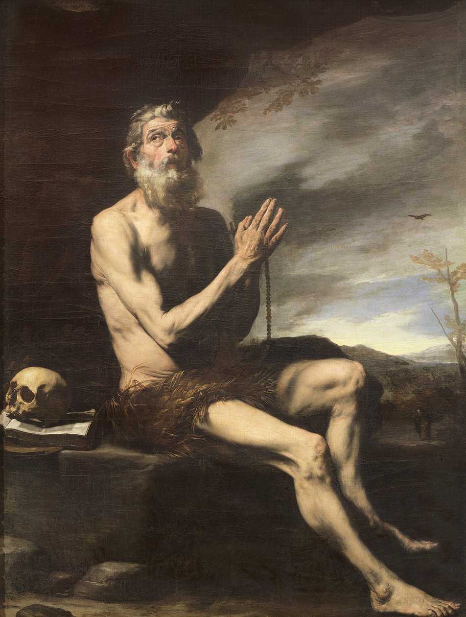 Pyhä Paavali erakko tekijältä Jusepe de Ribera