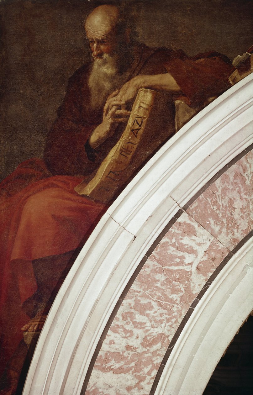 Profeetta Habacuc (öljy kankaalle tekijältä Jusepe de Ribera