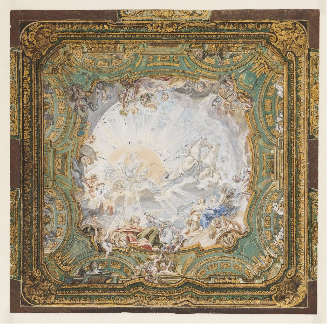 Challenge of Apollo, Ceiling Design for Count Bielinski