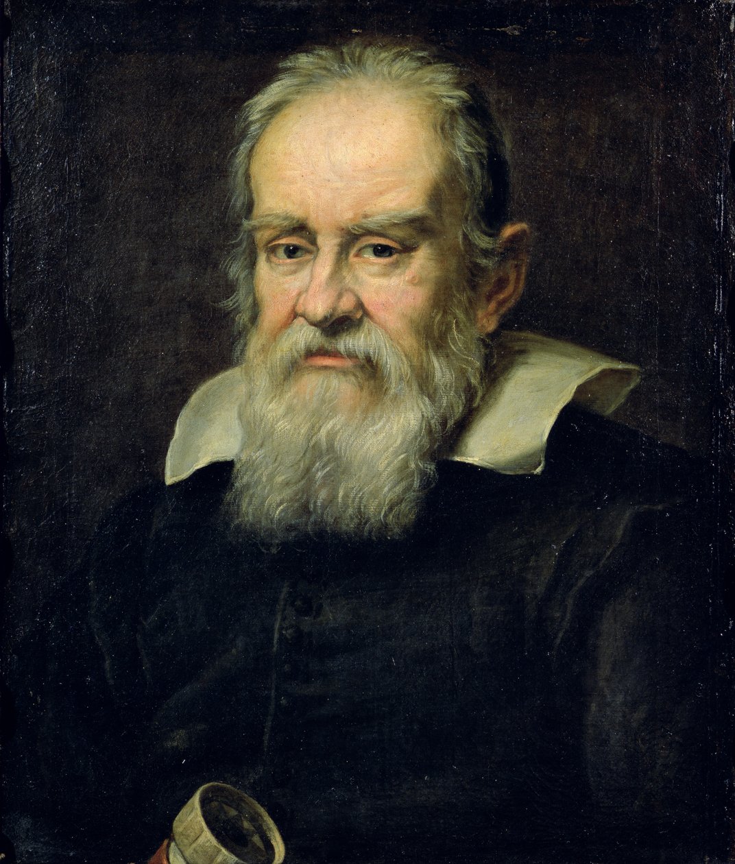 Galileo Galilein (1564-1642) muotokuva. tekijältä Justus Sustermans
