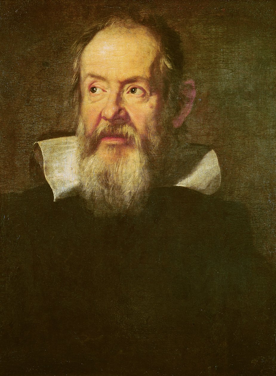 Muotokuva Galileo Galileista (1564-1642) 1636 tekijältä Justus Sustermans