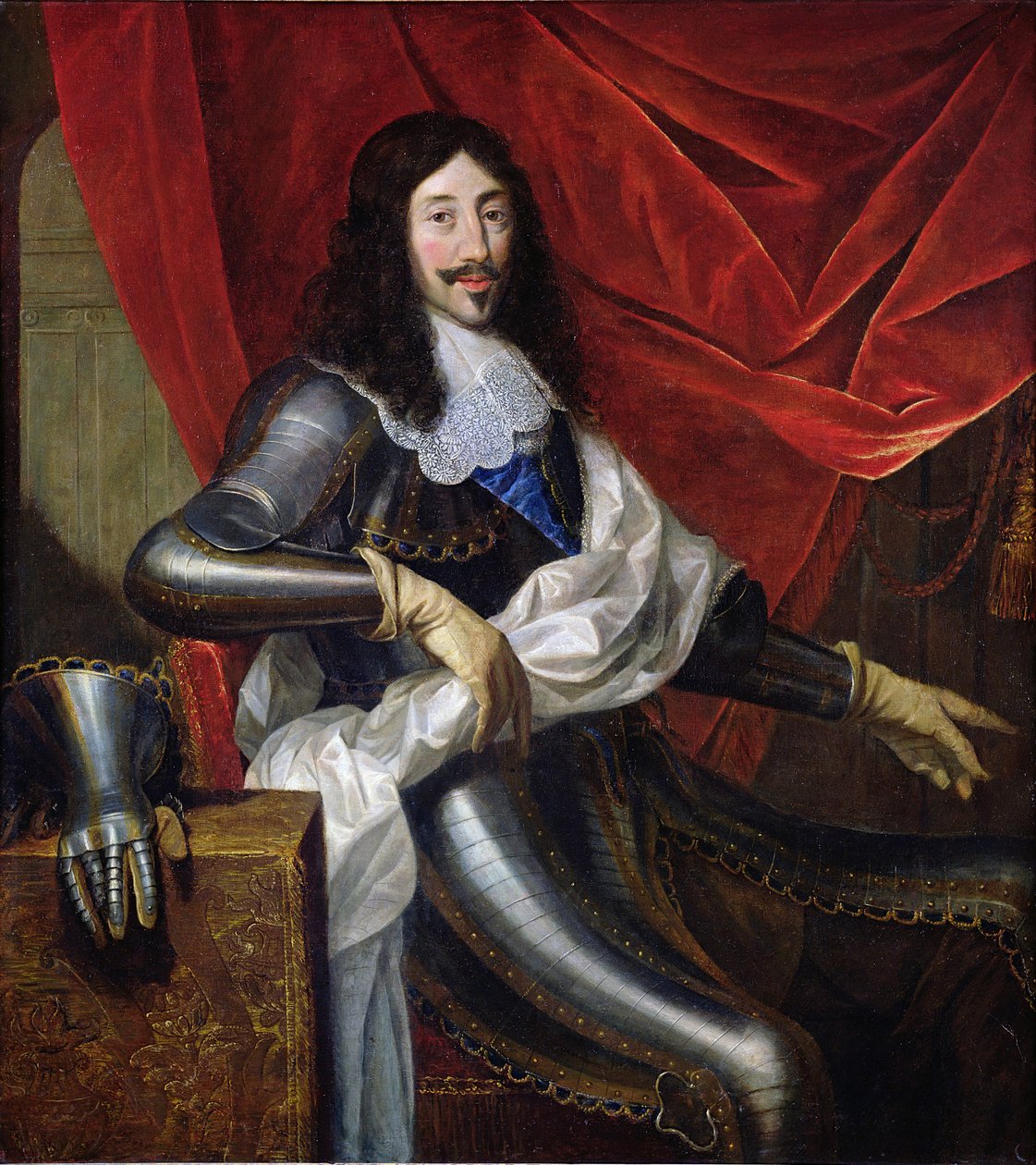 Ludvig XIII (1601-43) Ranskan ja Navarran kuningas, vuoden 1630 jälkeen tekijältä Justus van Egmont