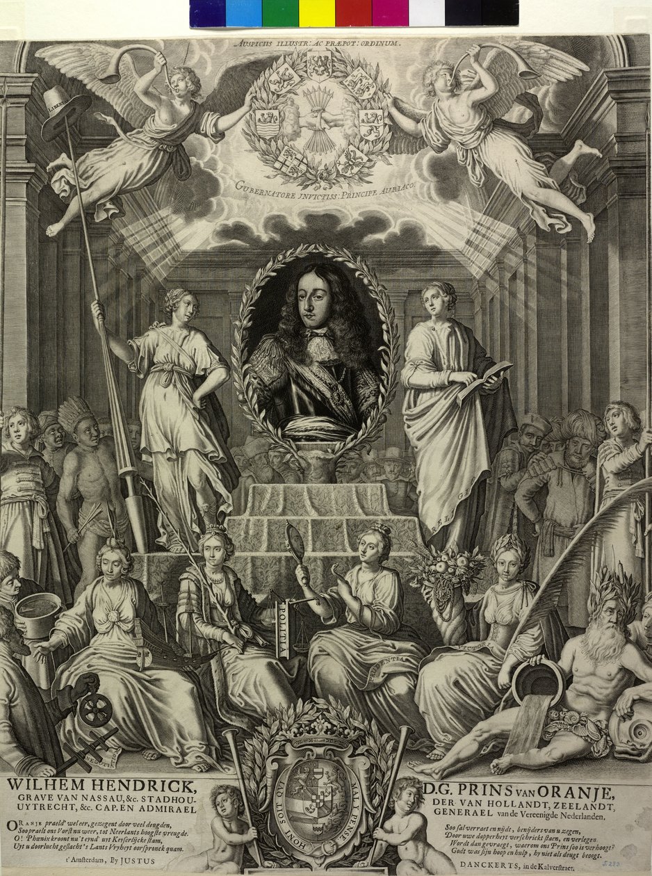 Oranienin prinssi William III tekijältä Justus Danckertsz