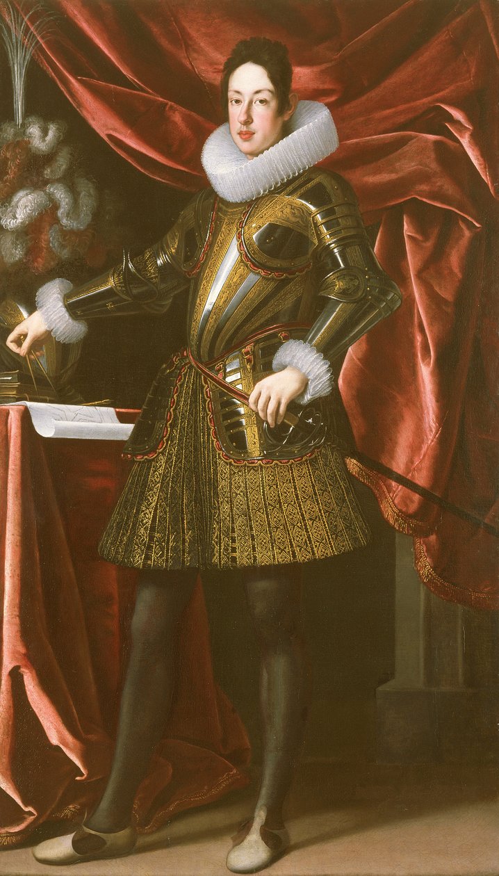 Toscanan suurherttua Ferdinand II 1610-1670, c1630-1640. tekijältä Justus Sustermans