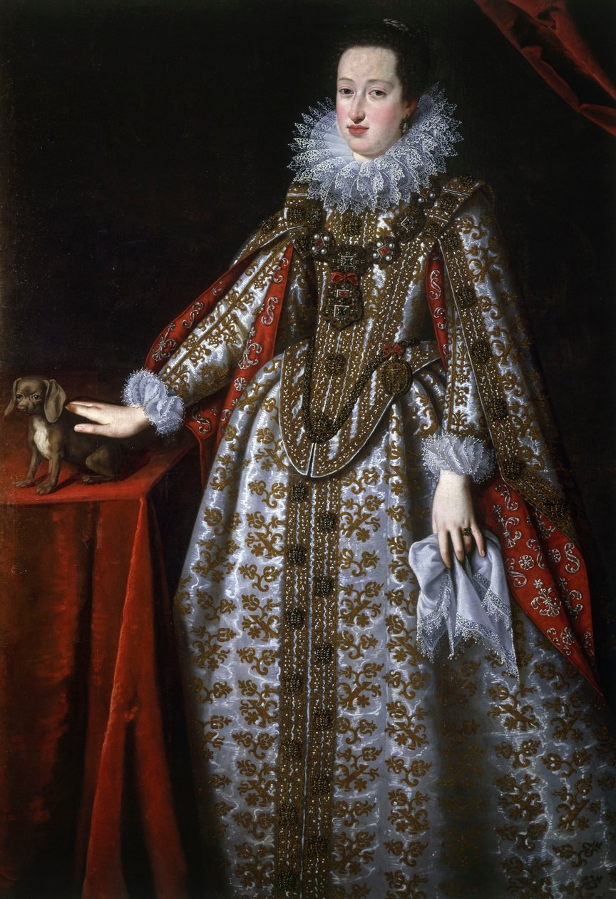 Eleonora Gonzagan (1598-1655) muotokuva tekijältä Justus Sustermans