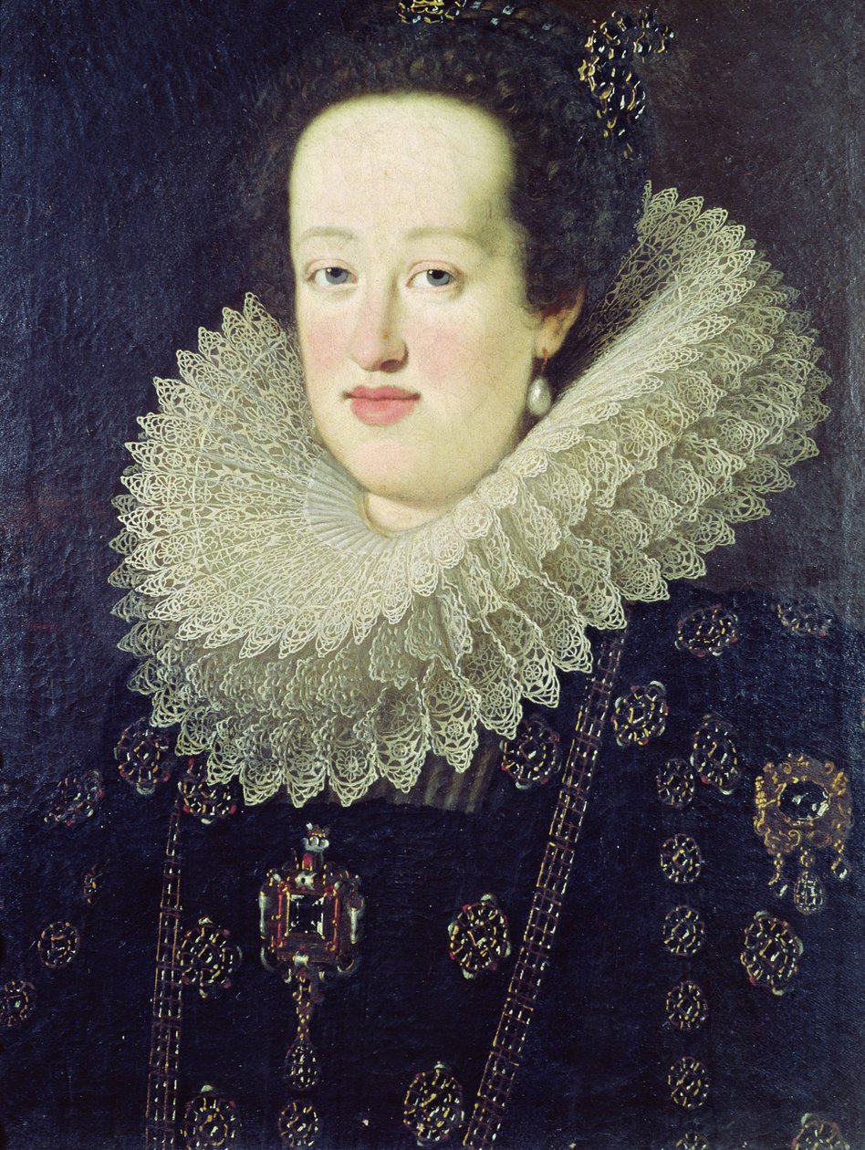 Eleonora de Gonzaga Mantuan (1598-1655) muotokuva 1622-55 tekijältä Justus Sustermans