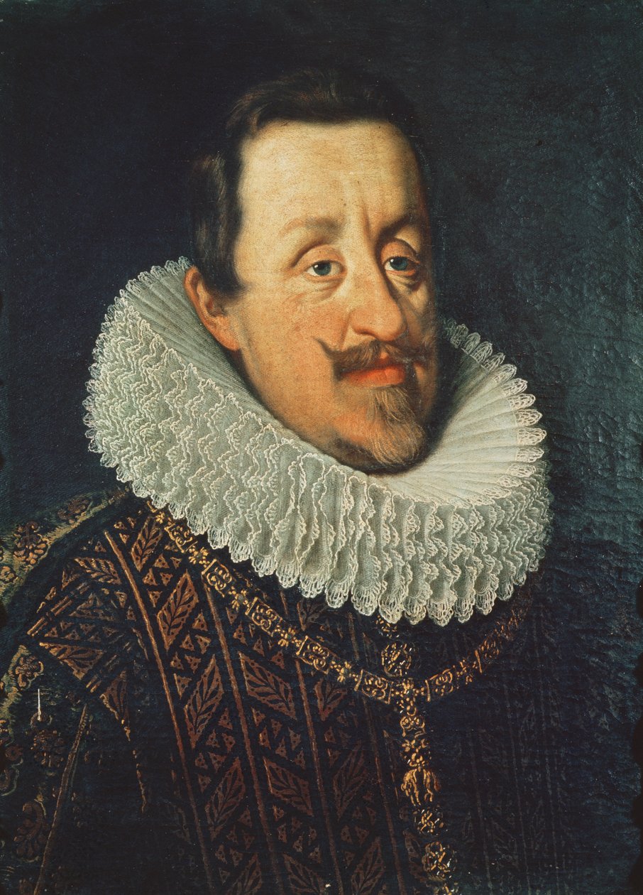 Habsbourgin Ferdinand II:n (1578-1637) muotokuva, 1622-37 tekijältä Justus Sustermans