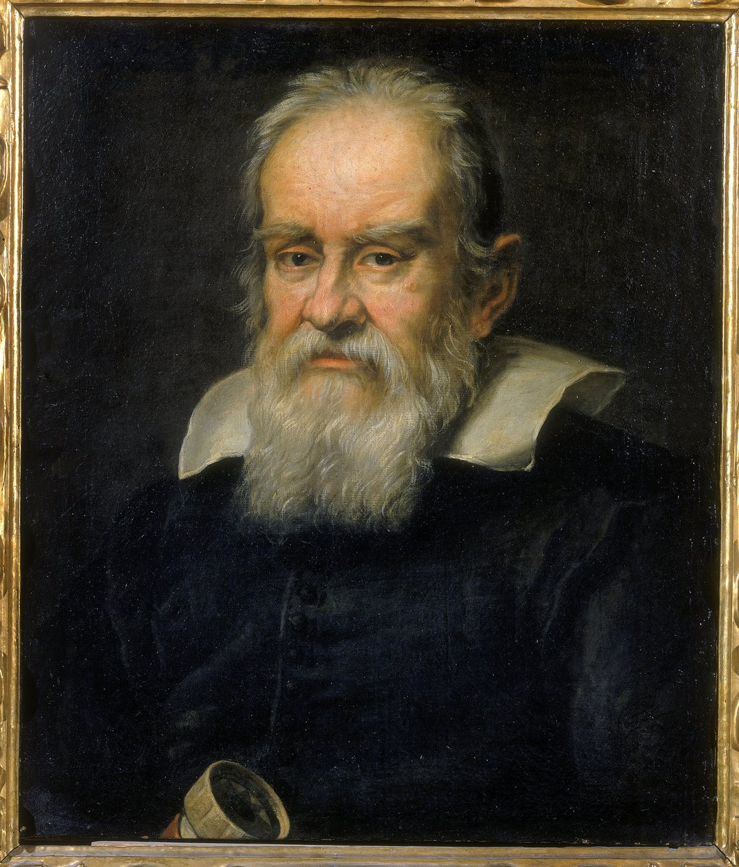 Muotokuva Galileo Galilei dit Galilee, italialainen tähtitieteilijä tekijältä Justus Sustermans