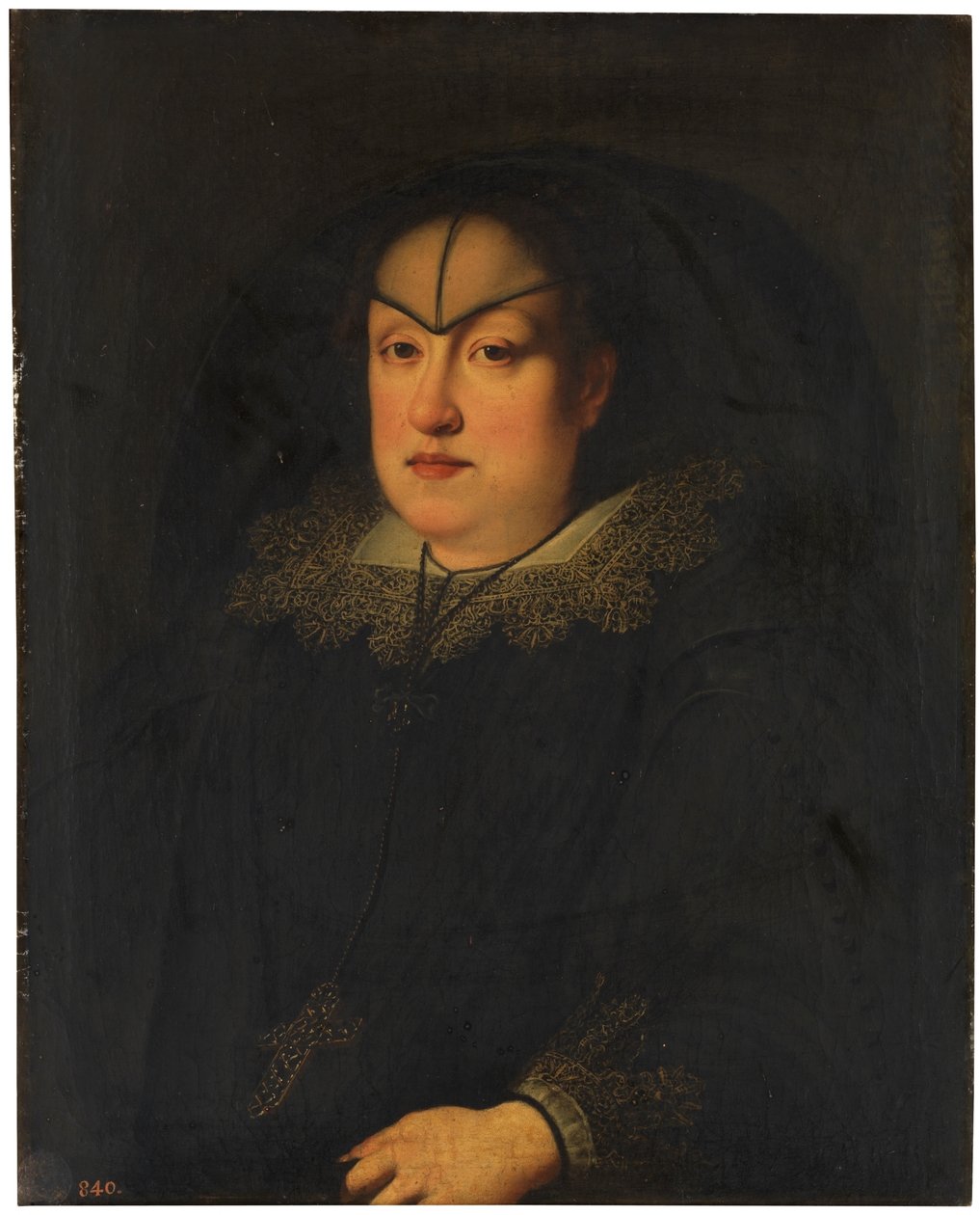 Espanja: María Magdalena de Austria-Estiria, gran duquesa de Toscana Muotokuva Maria Maddalena Itävallan leskestä. tekijältä Justus Sustermans
