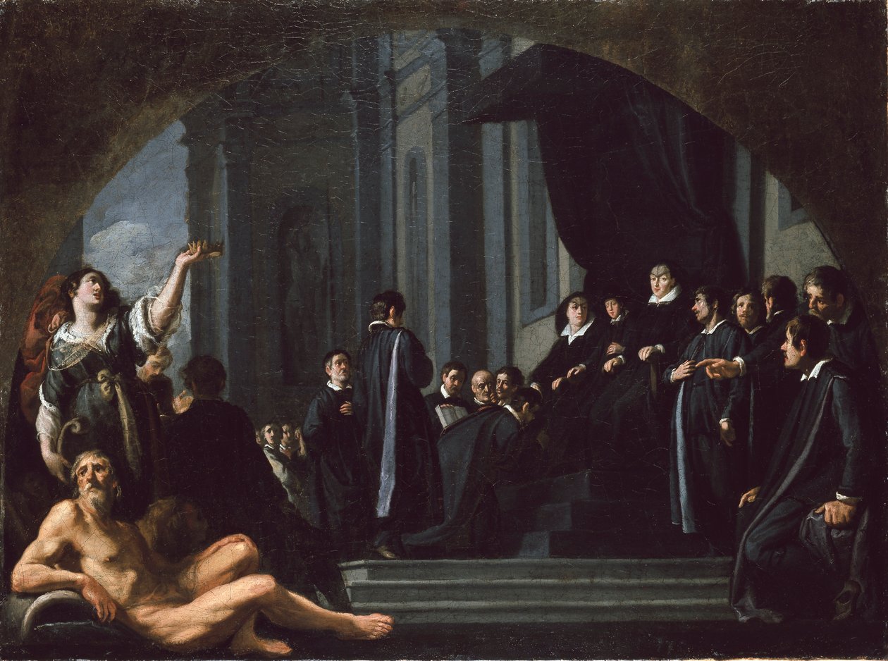 Firenzen senaattorit vannovat uskollisuutta Ferdinando II de