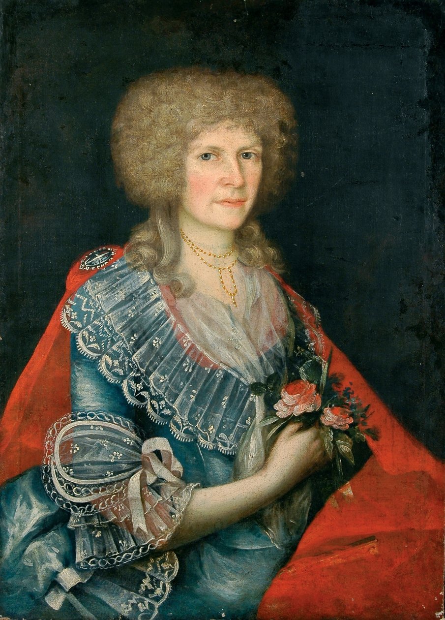 Faworski - Muotokuva Teresa Garbowska, o.s. Krosnowska 1789 tekijältä Jozef Faworski