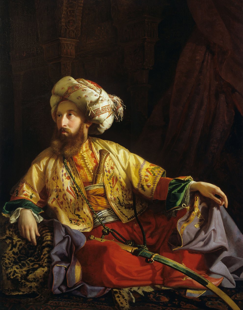 Libanonin emiiri, 1843. tekijältä József Borsos