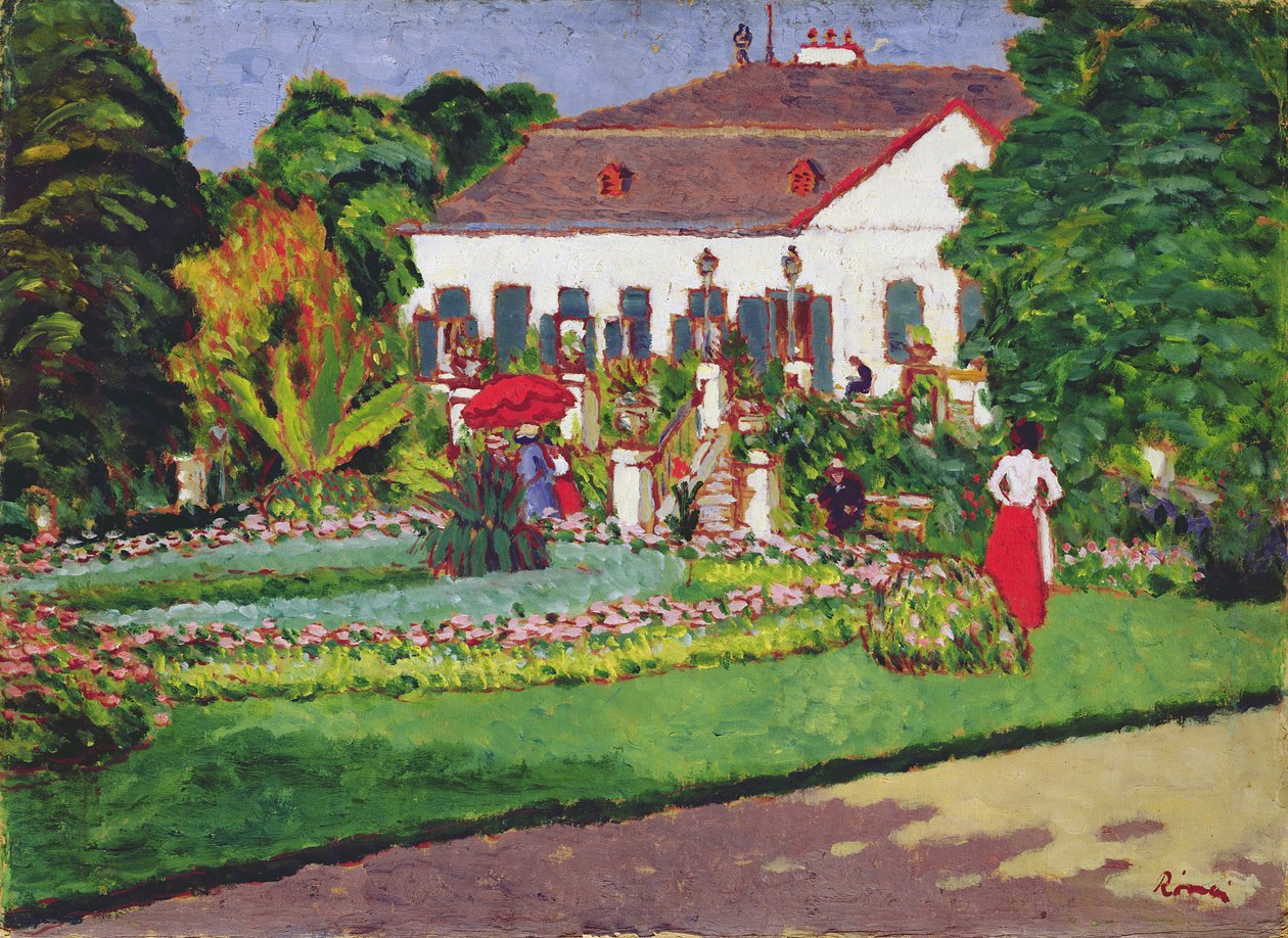 Kertvelyksen kartano, 1907 tekijältä József Rippl Rónai