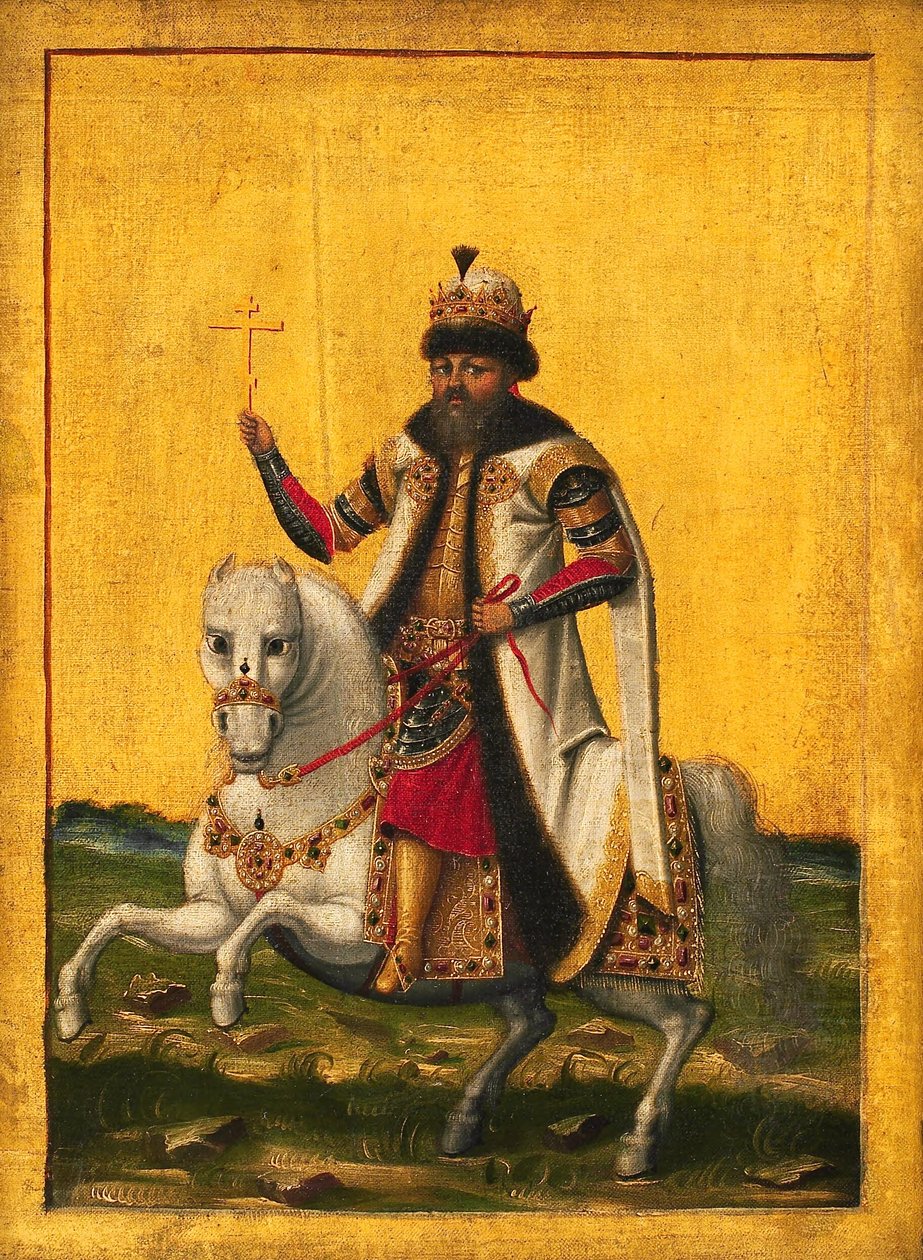 Mihail Fjodorovitsh (1613-45), Venäjän tsaari tekijältä KMS 1401 Ubekendt