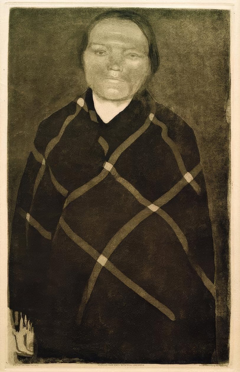 Schwangere Frau tekijältä Käthe Kollwitz