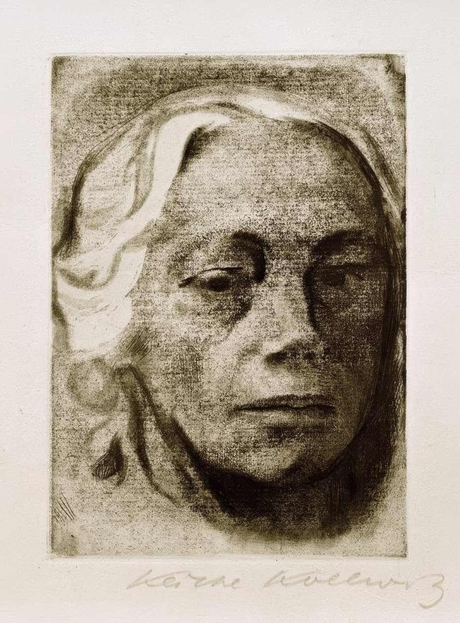 Selbstbildnis tekijältä Käthe Kollwitz