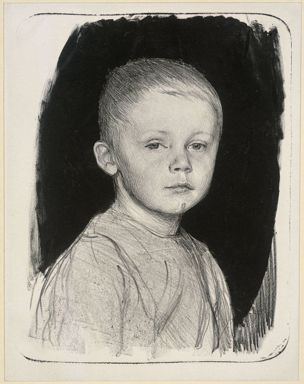 Hans Kollwitzin muotokuva tekijältä Käthe Kollwitz
