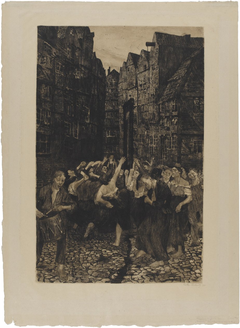 Carmagnole tekijältä Käthe Kollwitz