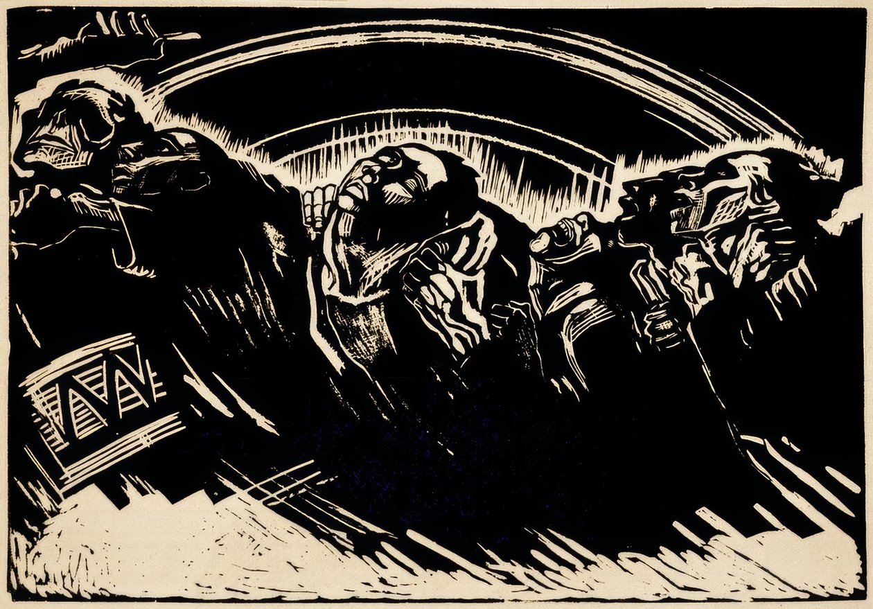 K. Kollwitz, Die Freiwilligen tekijältä Käthe Kollwitz