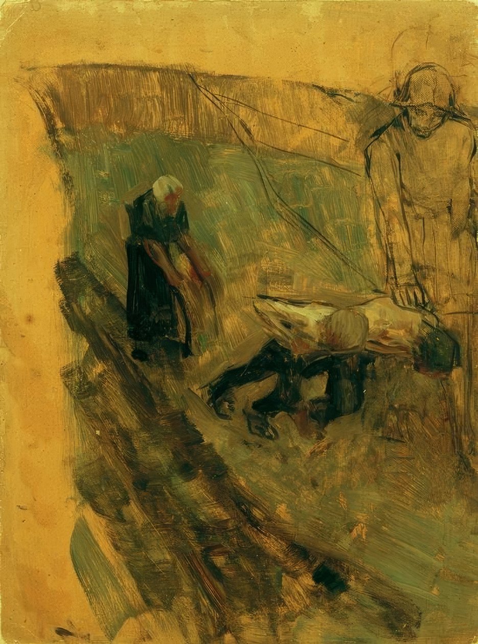 K. Kollwitz, Die Pflüger tekijältä Käthe Kollwitz
