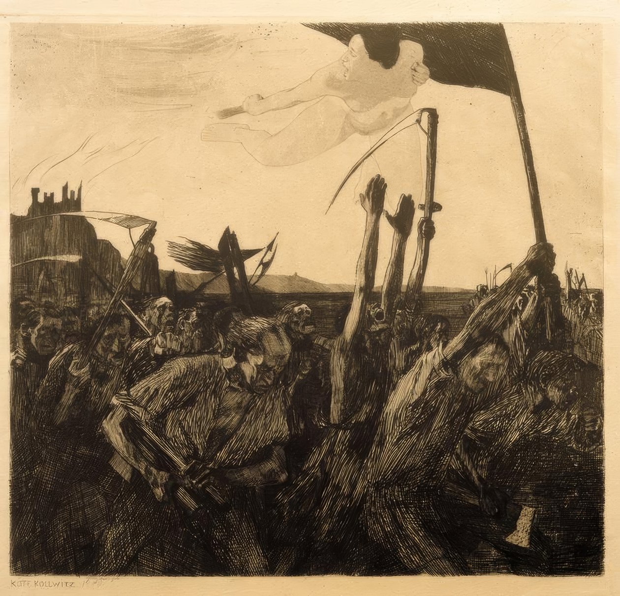Käthe Kollwitz, Aufruhr tekijältä Käthe Kollwitz