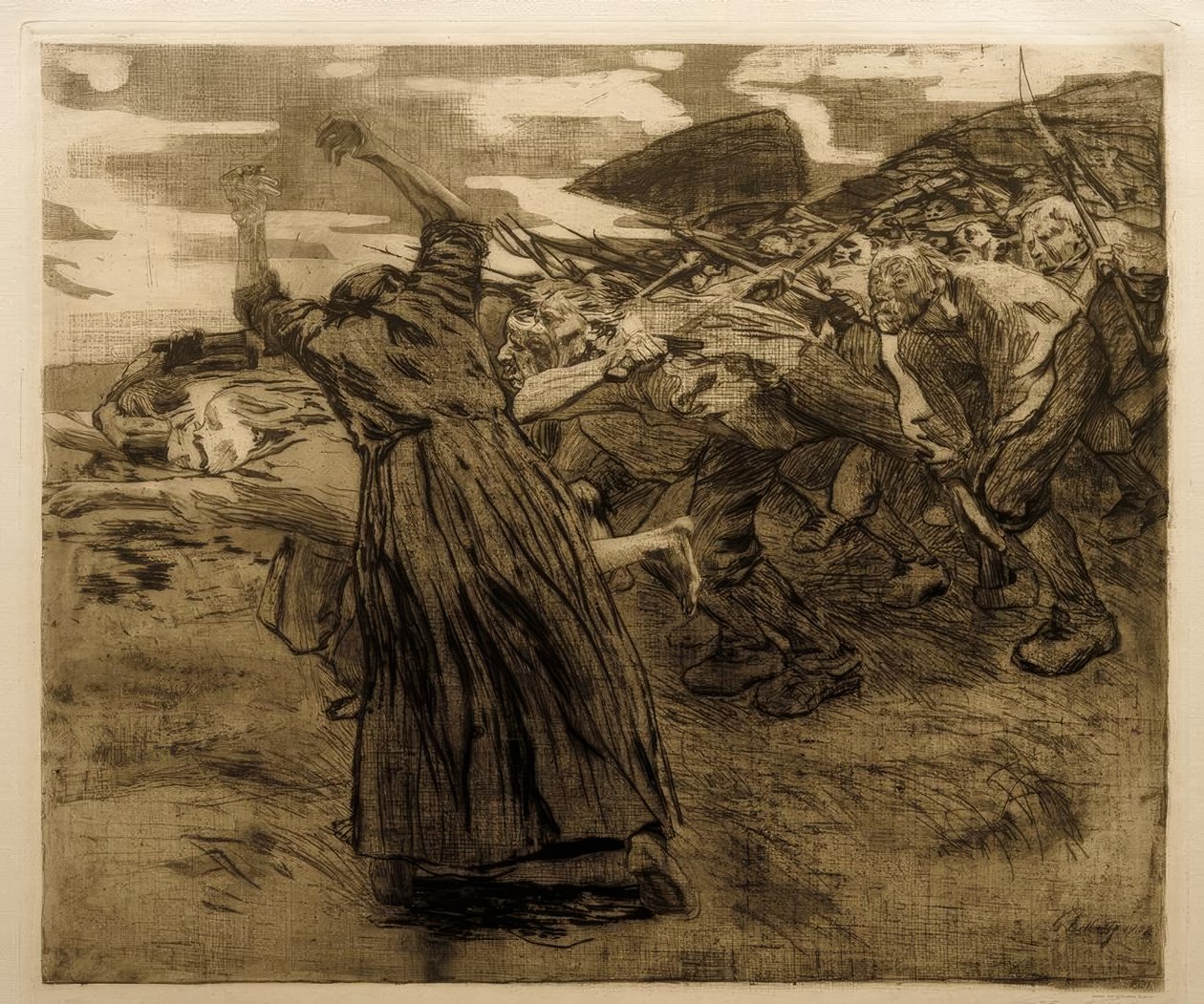 Käthe Kollwitz, irtautuminen tekijältä Käthe Kollwitz
