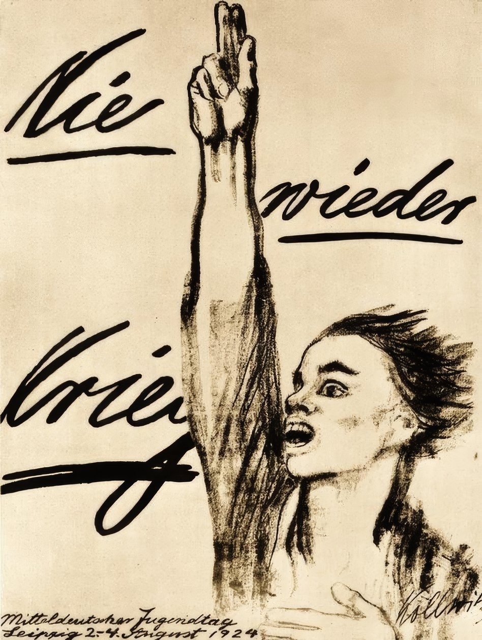 Nie wieder Krieg tekijältä Käthe Kollwitz