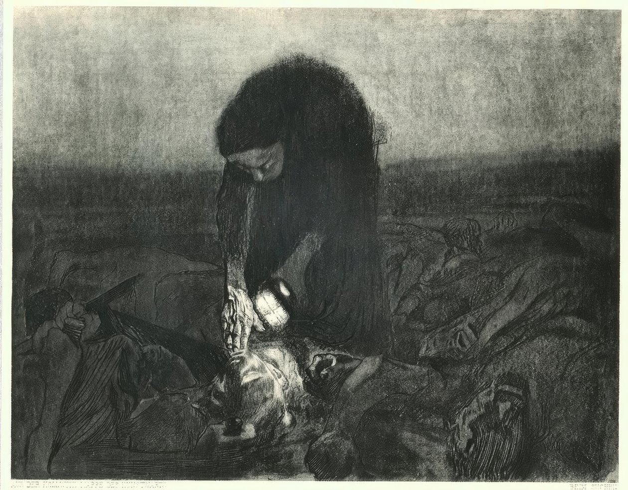 Taistelukenttä tekijältä Käthe Kollwitz