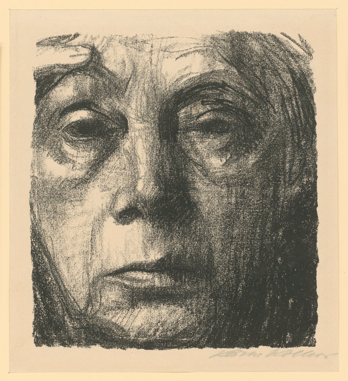 Omakuva tekijältä Käthe Kollwitz