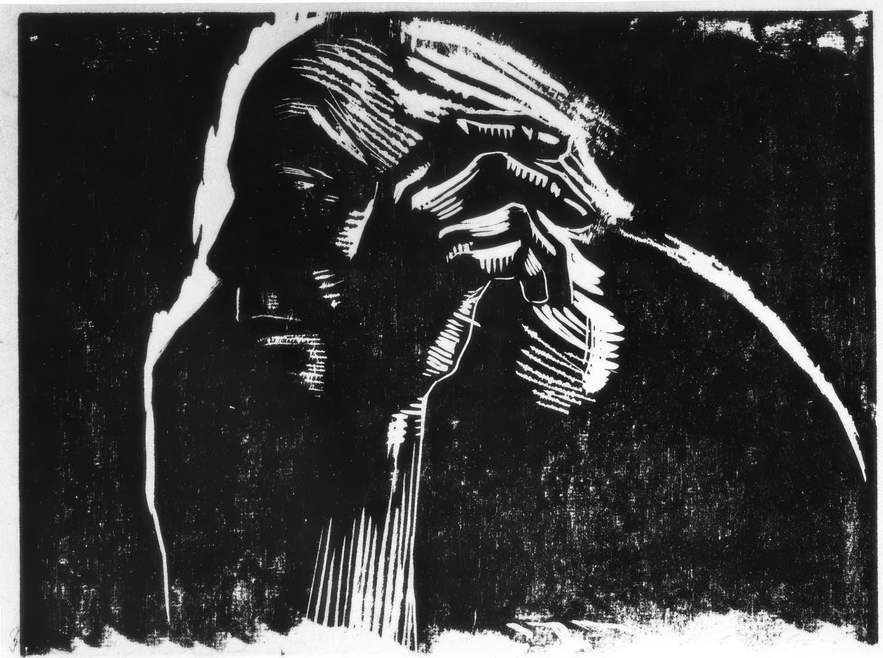 Selbstbildnis tekijältä Käthe Kollwitz