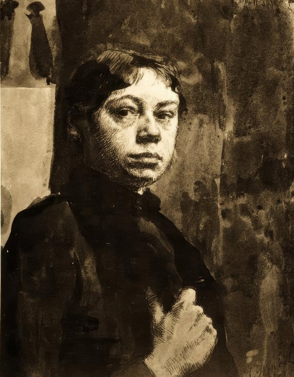 Omakuva tekijältä Käthe Kollwitz