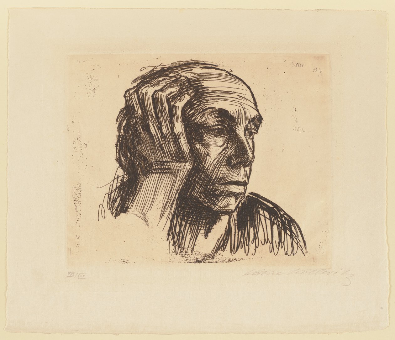 Omakuva tekijältä Käthe Kollwitz