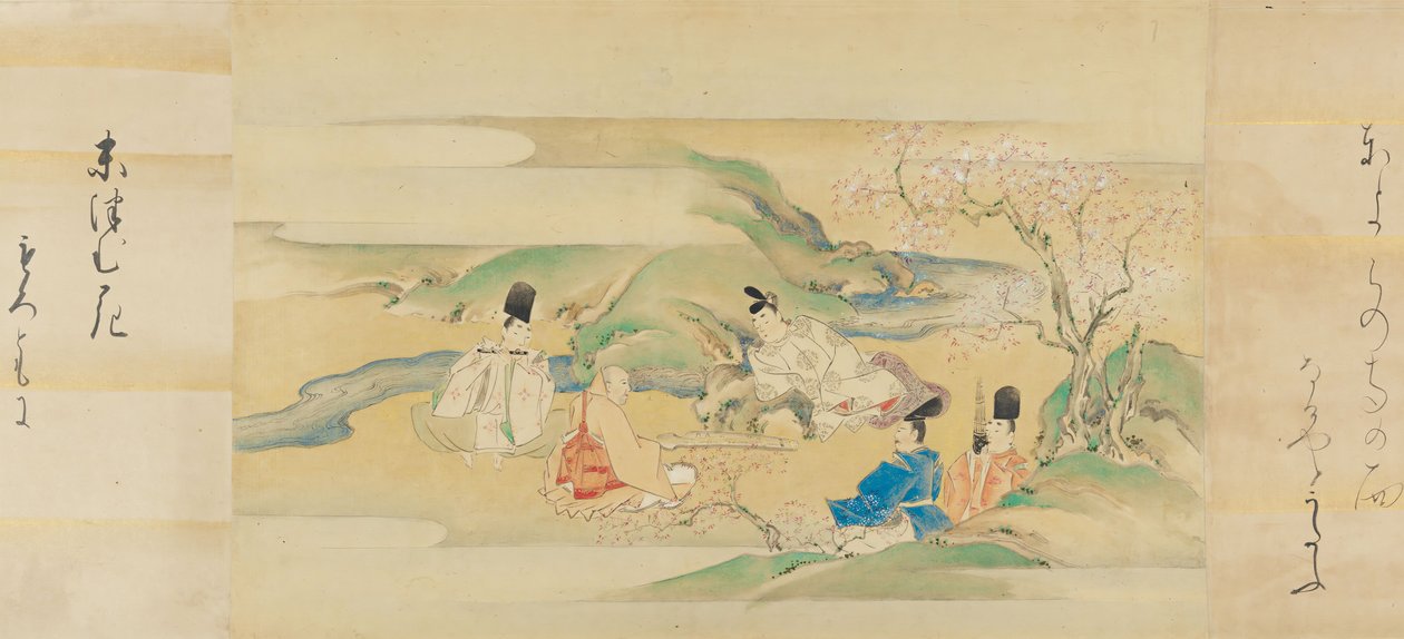 Tarina Genji Genji monogatarista, 1600-luku. tekijältä Kaiho Yusetsu