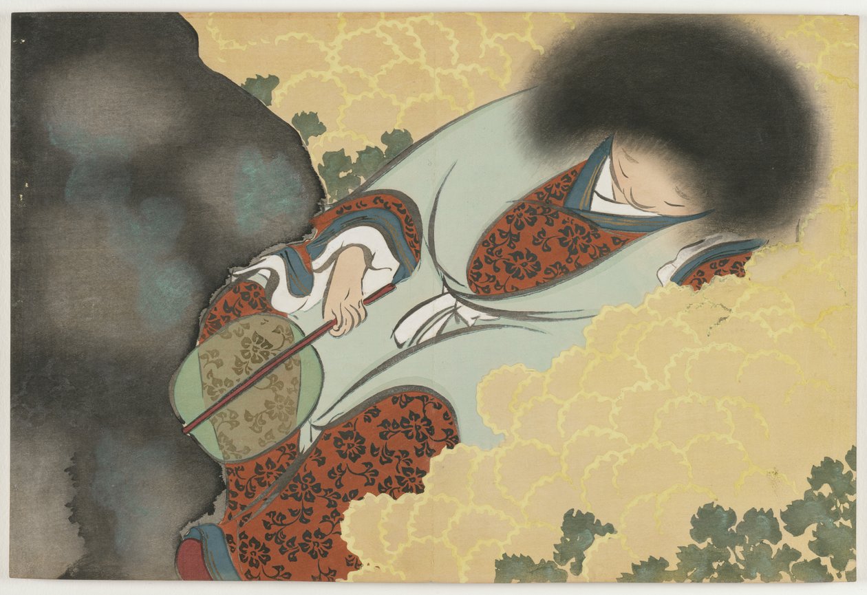 Sadan maailman kukat (Momoyogusa): Chrysanthemum Boy (Kikujidō) tekijältä Kamisaka Sekka