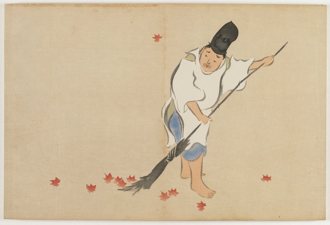 Sadan maailman kukat (Momoyogusa): Court Guard (Eishi) tekijältä Kamisaka Sekka