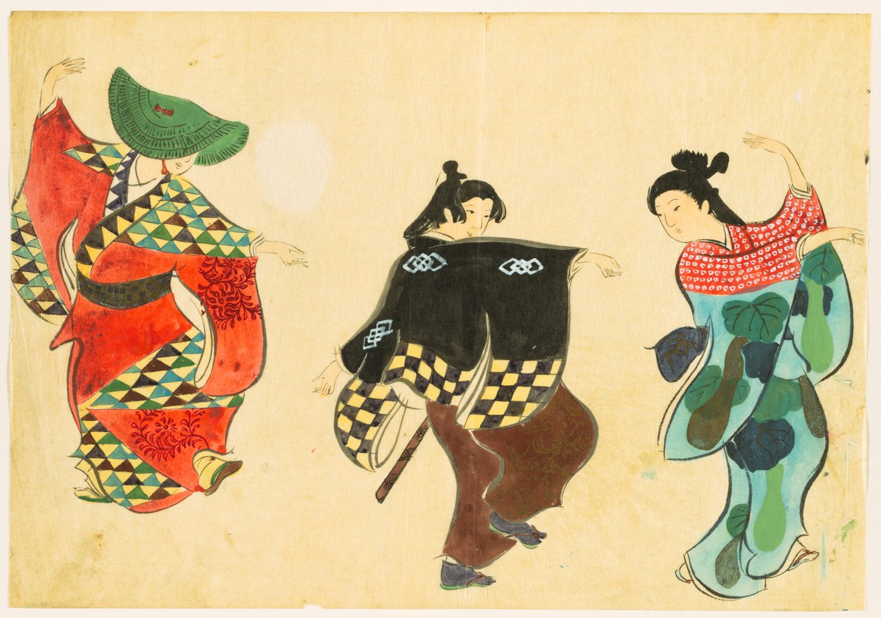 Sadan maailman kukat (Momoyogusa): Tanssi (Odori) tekijältä Kamisaka Sekka