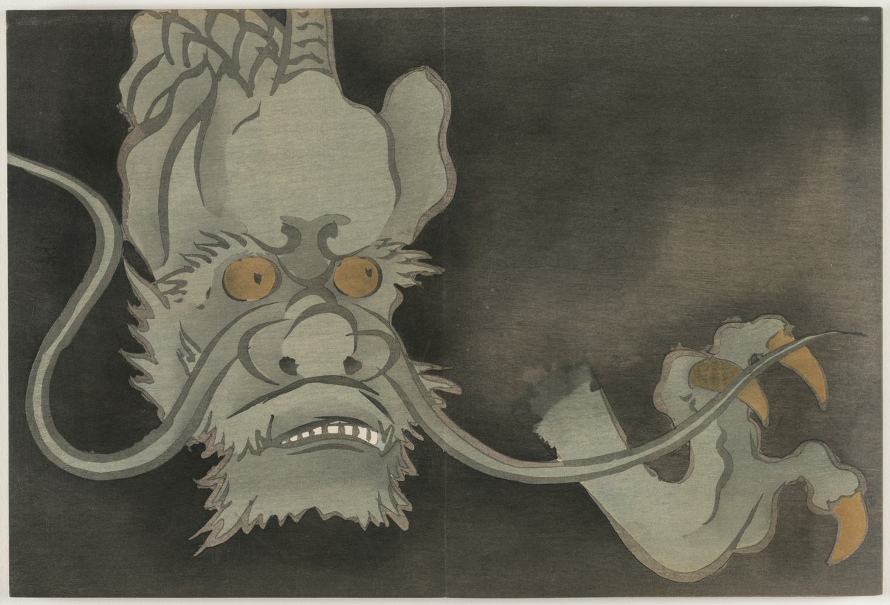 Sadan maailman kukat (Momoyogusa): Dragon (Ryū) tekijältä Kamisaka Sekka