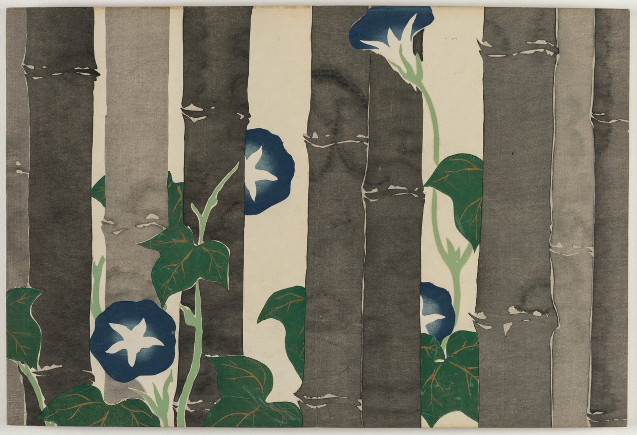 Sadan maailman kukat (Momoyogusa): Morning Glories (Asagao) tekijältä Kamisaka Sekka