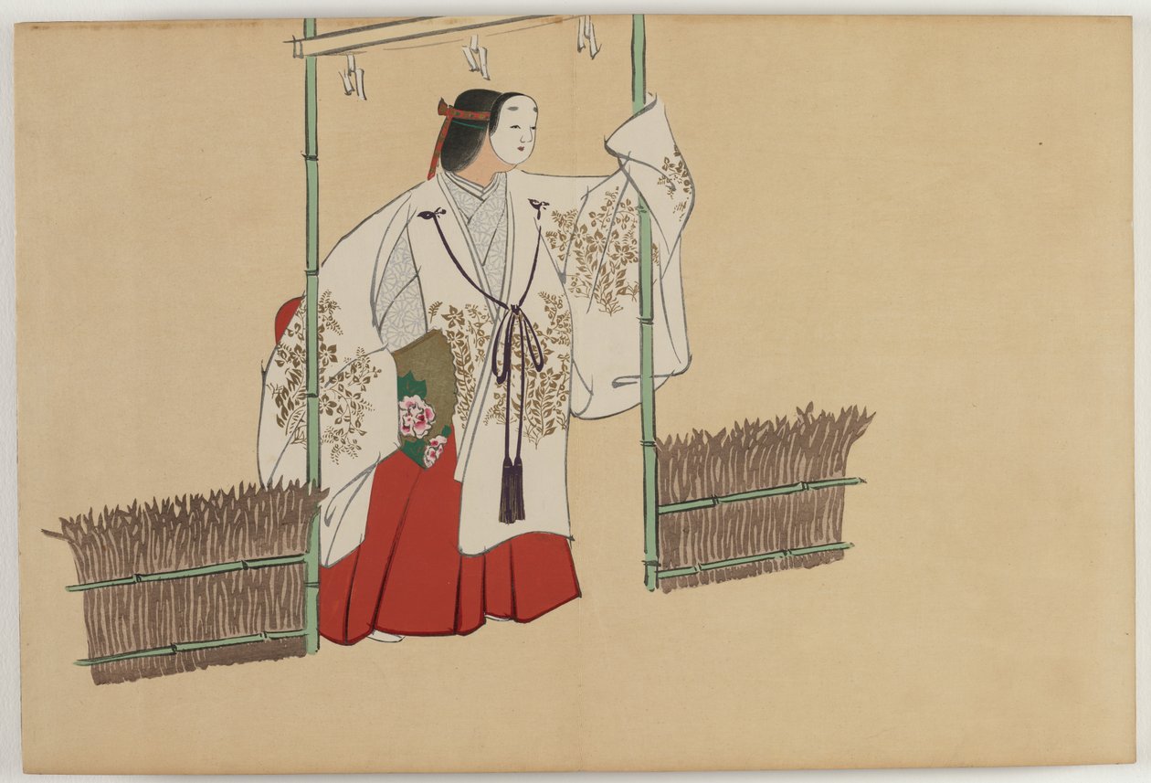 Sadan maailman kukat (Momoyogusa): Nonomiya (Nonomiya) tekijältä Kamisaka Sekka