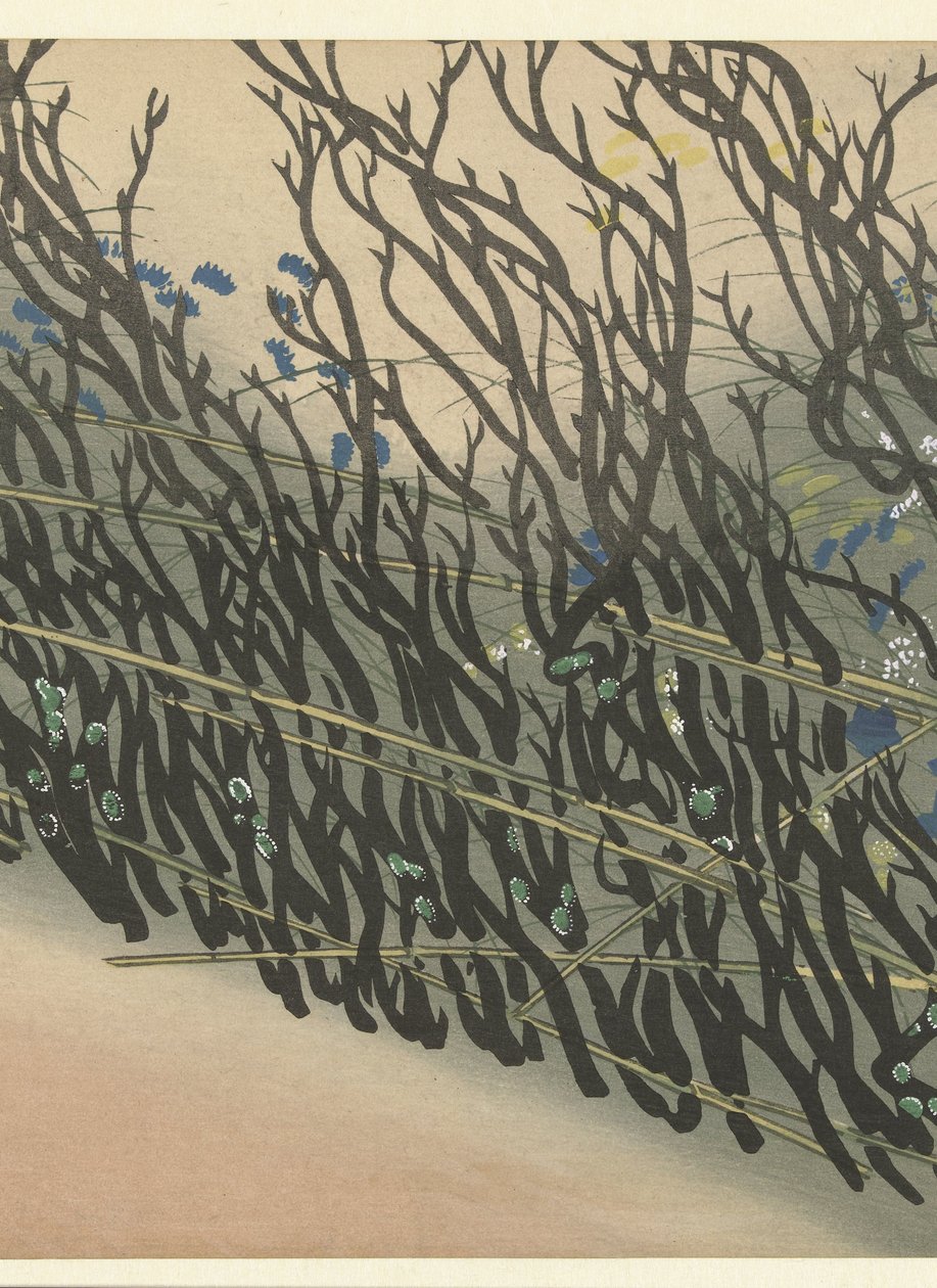 Pensasaita syksyn kukilla A Thousand Grasses (sarjan nimi) Chigusa (sarjan nimi) tekijältä Kamisaka Sekka