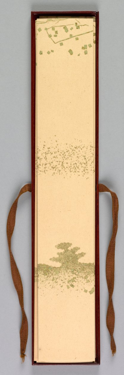 Runokorttilaatikko, 1868-1912. tekijältä Kamisaka Sekka