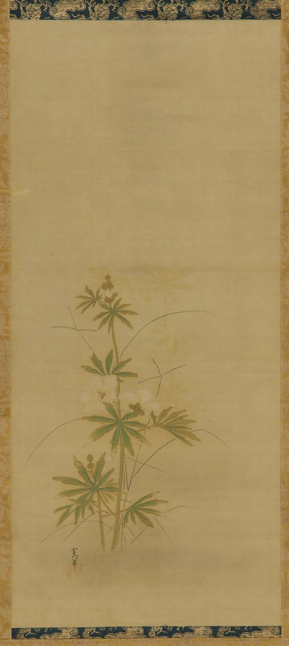 Aibika osa sarjaa, Edo-kausi, 1600-luvun puoliväli - 1700-luvun alku. tekijältä Kanô Yôboku Tsunenobu